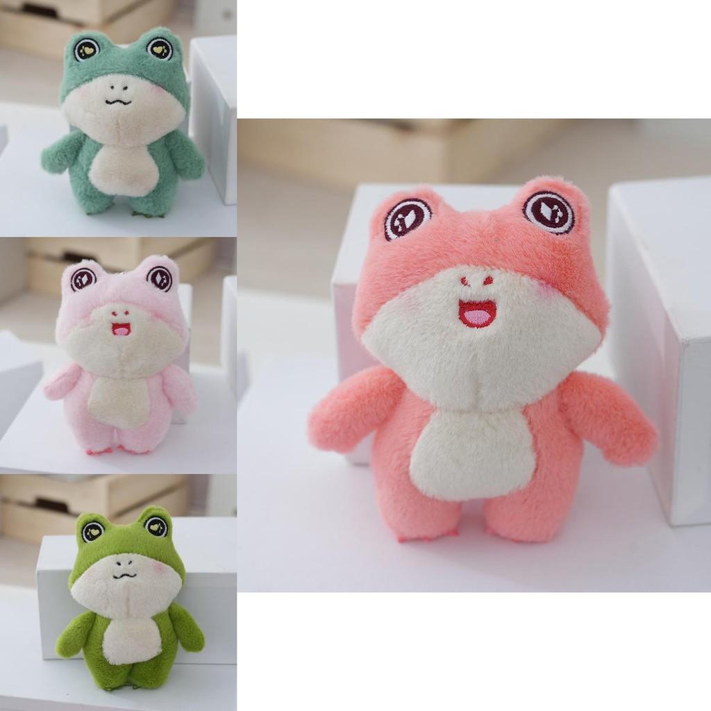 Adorable Plush Frog Toy With Big Eyes And Cute Clothing For Kids And Girls