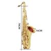 SLADE Bb Tenor Saxophone Kit B-flat Muti-color Brass Pipe Saxophone Pro Woodwind Instrument With Glove Reed Saxphone Parts