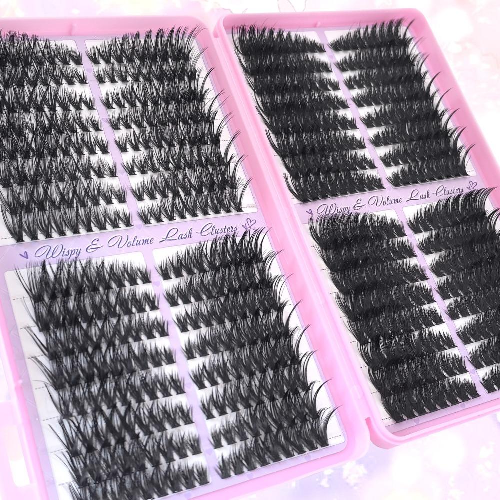 Natural Look 3D Faux Mink Lash 10-18mm Length DIY Lash Extension Kit  Eye Lash Extension