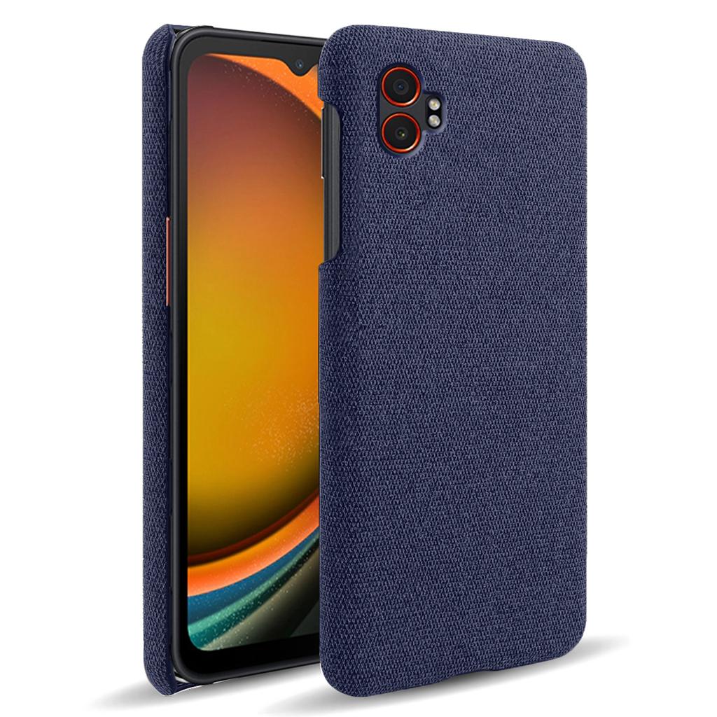 For Samsung Galaxy XCover7 Pro Phone Case Cloth Texture Anti-Scratch Protective PC Back Cover