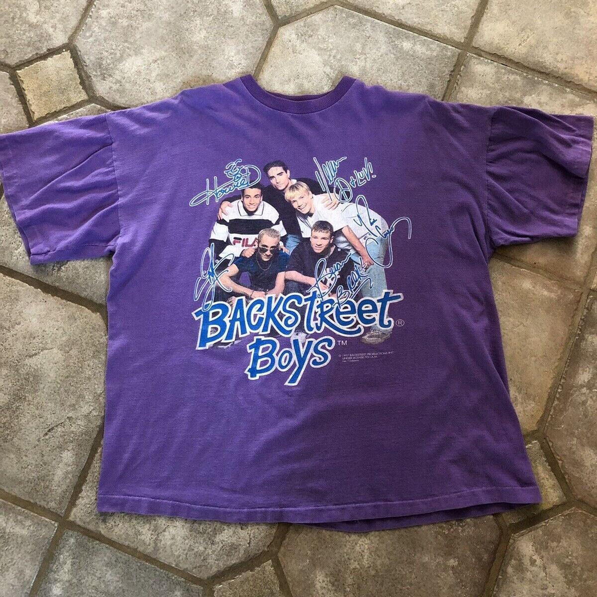 New Vintage 1997 Backstreet Boys band Gift For Fans Unisex S-5XL Shirt SS1645 XXXL