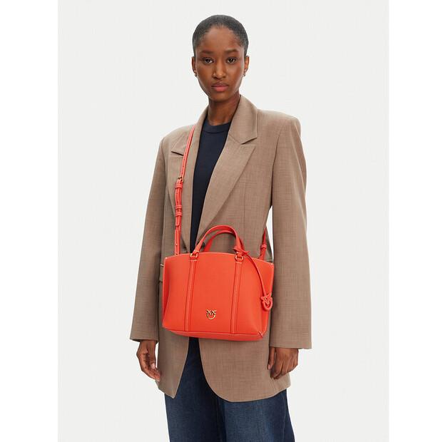 Сумка PINKO Carrie Shopper Classic AI 24-25 PLTT 102833 красный