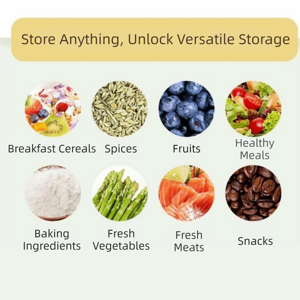 Silicone Transparent Sealed Box Microwave-heated Round Refrigerator Storage Box Stackable Leak-proof Food Storage Container