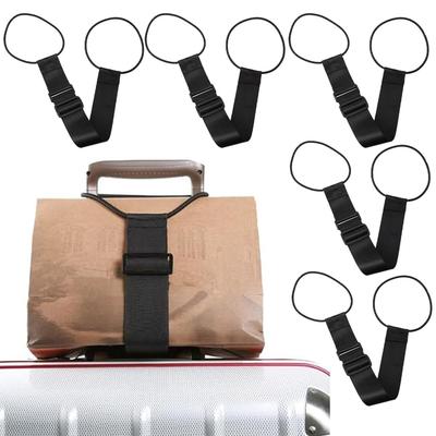 1Pc Elastic Adjustable Luggage Strap Versatile Reusable Strap Travel Simple Suitcase Accessories Bag Fastening Rope for Carry On Bag
