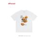 Unisex Cotton Potato Print Casual Tee - Trendy & Fun Short Sleeve