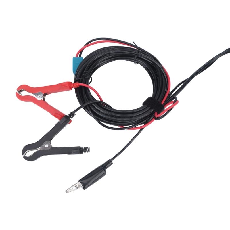 Car Electrical Tester Pen with Digital Readout, Automotive Circuit Test Pen for Signal and Power Checks, Extended Cable Design for Garage Wiring Work