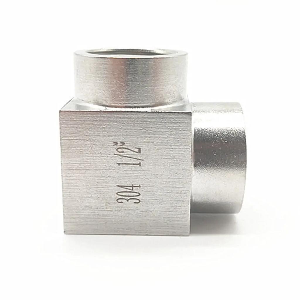 High Presssue 1/8" 1/4" 3/8" 1/2" 3/4" 1" BSP NPT Female Male Elbow Angle 90 Degree Coupler 304 Stainless Pipe Fitting Water Gas