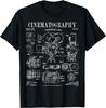 Cinematografia Film Camera Vintage Stampa di Brevetto T-Shirt