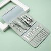Nail Clippers Sets 12/16Pieces Stainless Steel Manicure Set Professional Nail Clipper Kit of Pedicure Tools