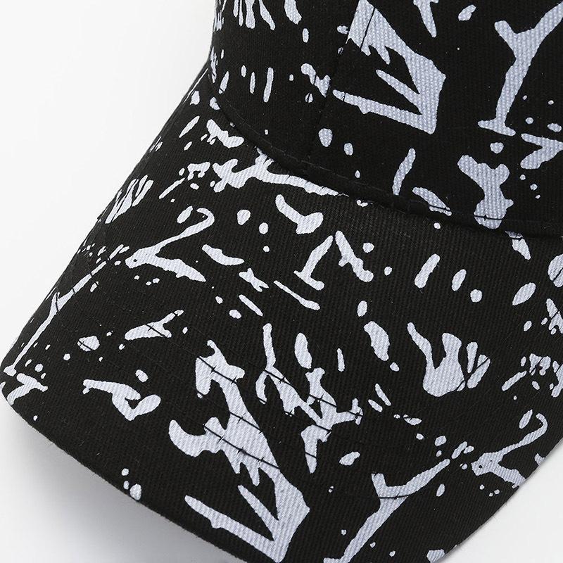 Fashion New Graffiti Women Men Baseball Cap Female Male Breathable Snapback Hats Black Casual Sun Hats Cap For Women Men