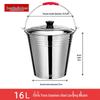 Huihuang Rostfritt Stål Bärbar Hink