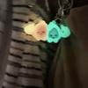 Cute Magnetic Suction Keychain Hanging Accessory Couple Keyring Glow-in-the-dark keychain  Girl