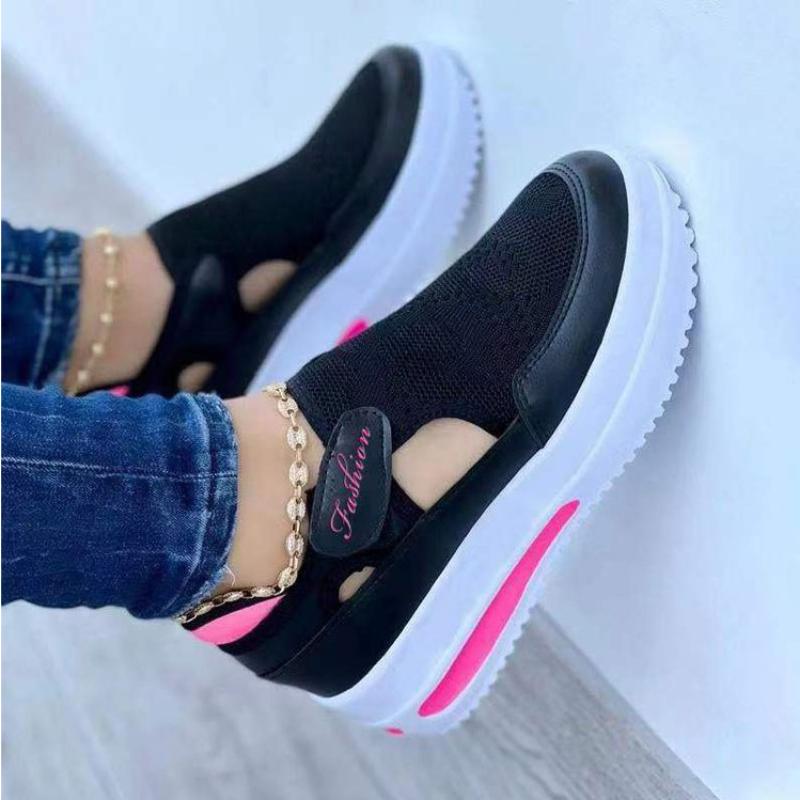 Red Women Sneakers Casual Breathable Women Shoes Platform Women Canvas Shoe Tennis Female Shoe