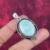 Amazonite Gemstone Jewelry, 925 Solid Sterling Silver Pendant, Handmade Boho Amazonite Pendant For Gift