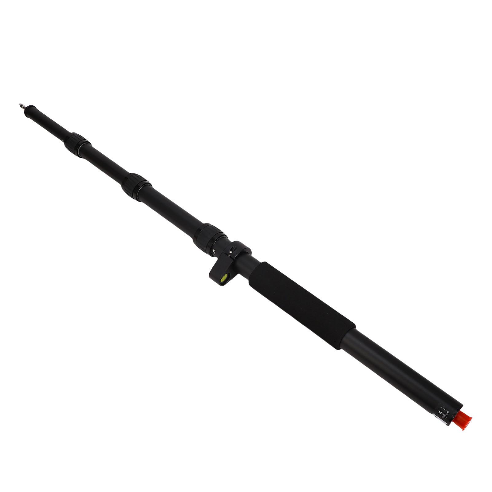 Telescopic GPS Rover Rod Aluminium Alloy Accurate Bubble Stable Structure 1.5m Land Surveying RTK GPS Pole Aluminum alloy