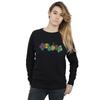 Disney Womens/Ladies Mickey Mouse Fruit Blocks Sweatshirt