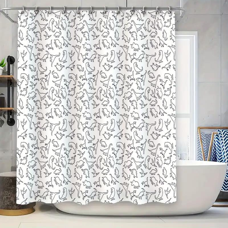 

Boho Shower Curtain Nature Trees Botanical Shower Liner Farmhouse Decor Bathroom Curtains Modern Artistic Home Decor Wall Art W60H190(CM)-1 Pcs