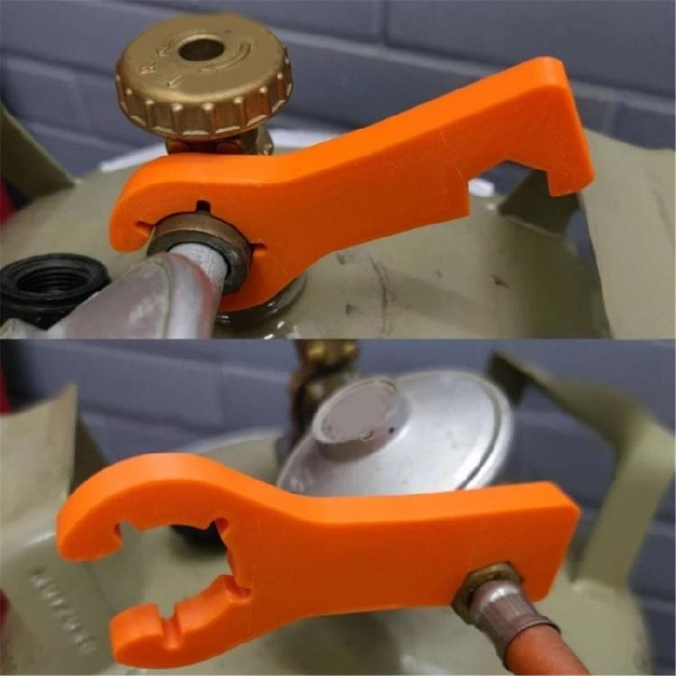 Gas Bottle Wrench Labor Saving Cylinder Wrench Accessories For Camping Outdoor Grill Cylinder Wrench Accessories