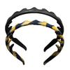 New Silicone Zig Zag Headband Soft Anti Slip Head Bands Washable Flexible U Shaped Headband Daily Wear