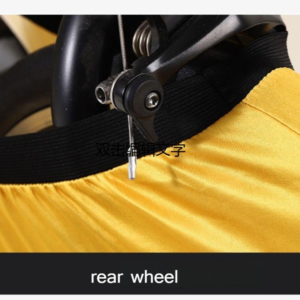 Anti Dust Bike Wheel Cover Stretchy Bicycle Protective Cover Durable Bicycle Dust Cover  Outdoor