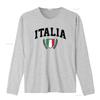 Mens Italia Vintage Sports Design Italy Flag Shield Travel T Shirt White Large Vintage Washed Breathable Casual