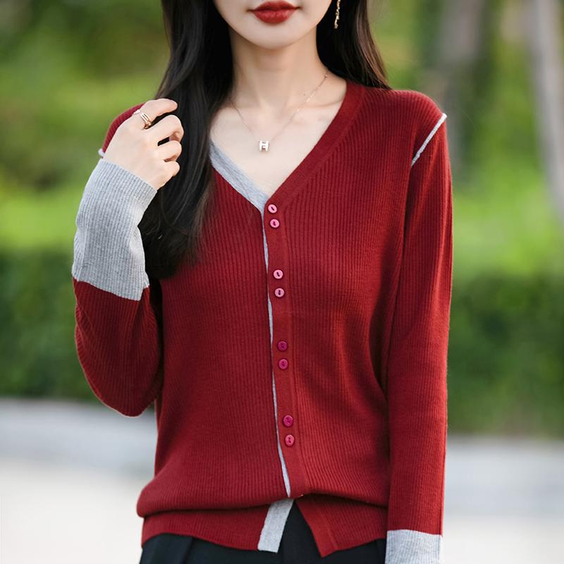 Dámský lehký kardigan z 50% vlny a 50% morušového hedvábí - všestranný úplet na 4 sezóny pro celoroční pohodlí a styl