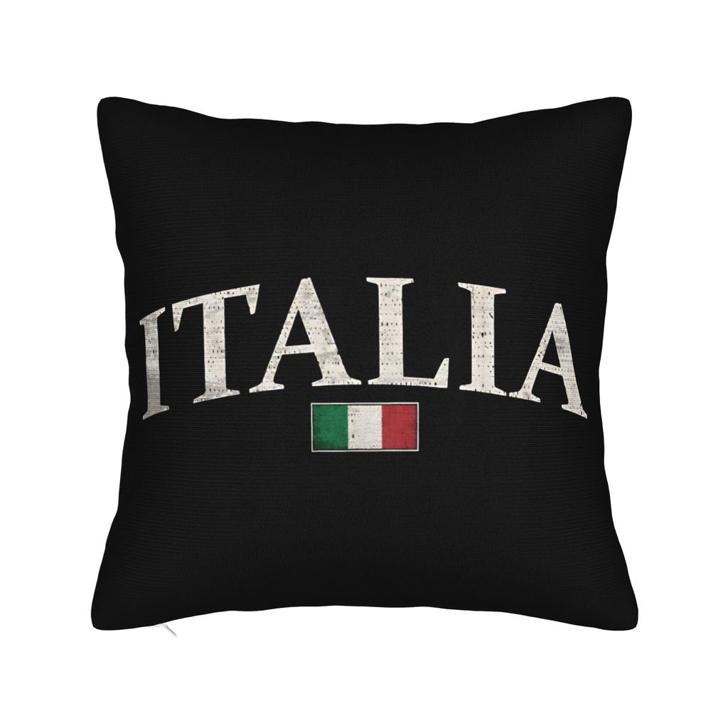 Pillow Case Flag Of Italy Comfy Pillow Cover For Sofa Home Decor Cute Funny Pillowcases