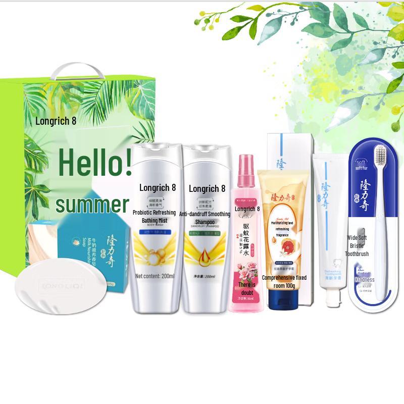 Longrich Hello Summer 7-delige lichaamsverzorgingsset