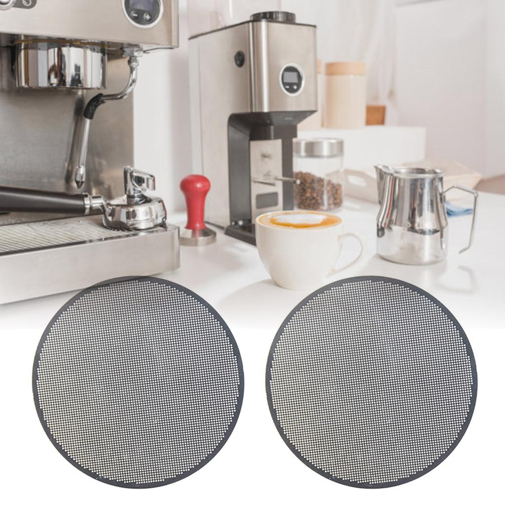2Pcs 61MM Pressure Coffee Pots Metal Filter Filter Fine Mesh Stainless Steel Filter Suitable For Coffee Maker Accessories