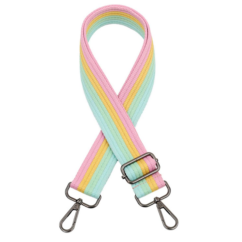 Lengthened Shoulder Bag Replacement Strap Stylish & Durable Fiber Sling Belt Multicolor Bag Strap Lightweight for Girls