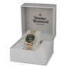 VIVIENNE WESTWOOD Quartz Watch 32Mm Green Dial Luxury Diamond Bezel Women Watches DWVV327GRGD