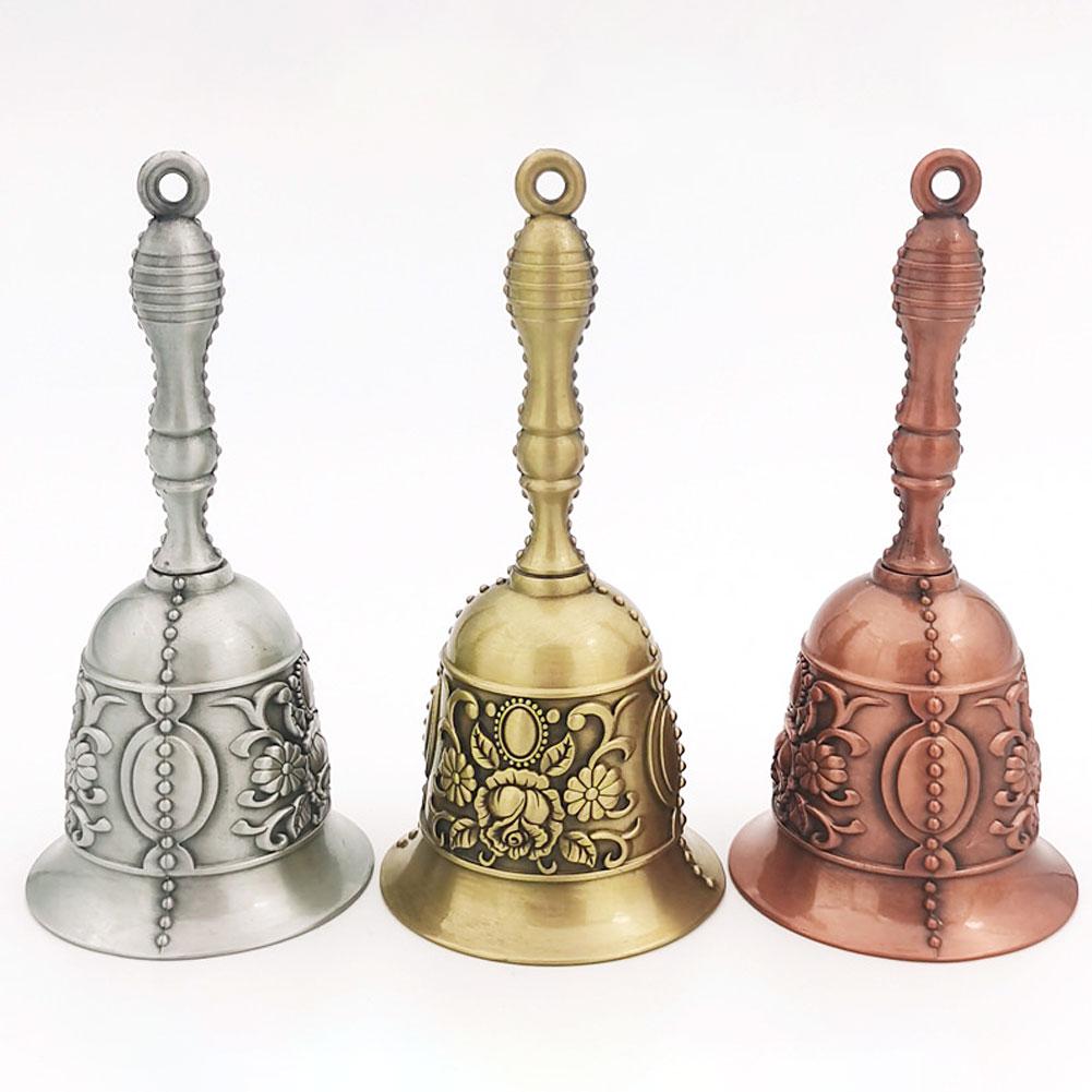 Retro Christmas Bell Festvial Ornament Metal Bell Christmas Tree Pendant Decoration