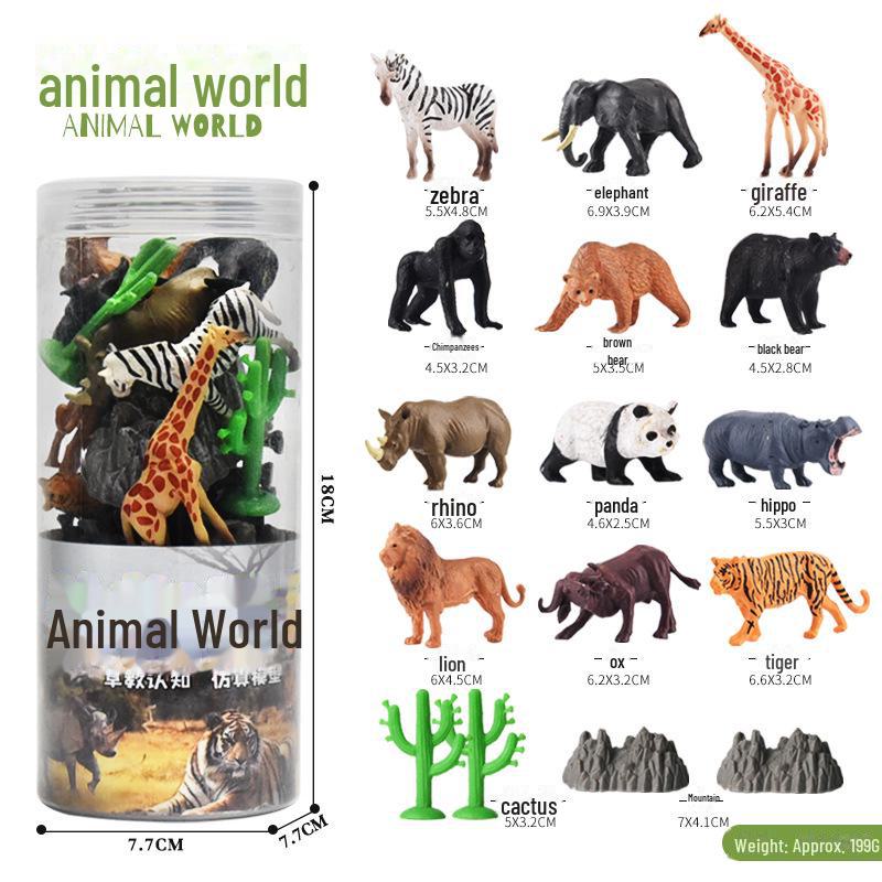 Set de modele de dinozauri Jurassic cu gel moale - Jucării din lumea oceanică cu animale sălbatice pentru copii