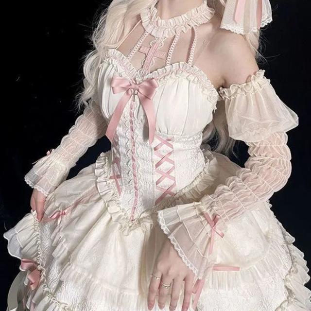 Japanese Sweet Lolita Dress Women Gothic