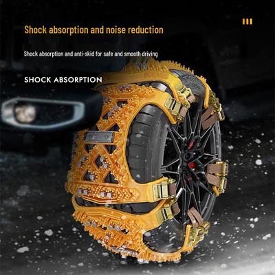 Universal SUV Tire Chains - Anti-Skid, Shock Absorption, Winter Snowfield Emergency