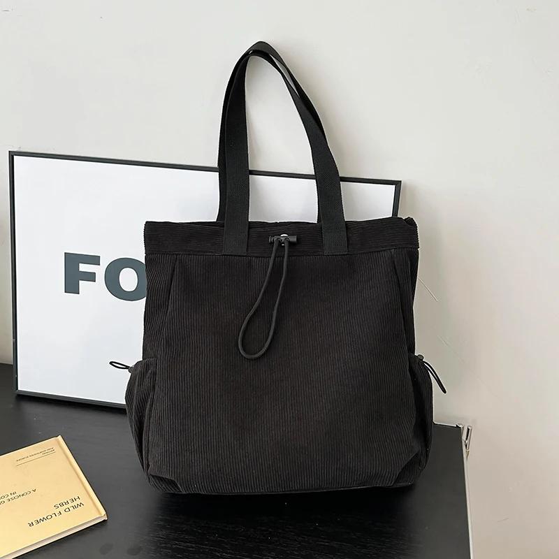 New solid velvet retro style student high capacity lightweight strong durable good-looking travel bag