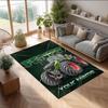 Fendt Crystal Velvet Rug, Custom Name Text Personalized Non‑Slip Floor Mat for Home Decor Gift