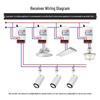 220V Wireless Remote Control Switch for Lights