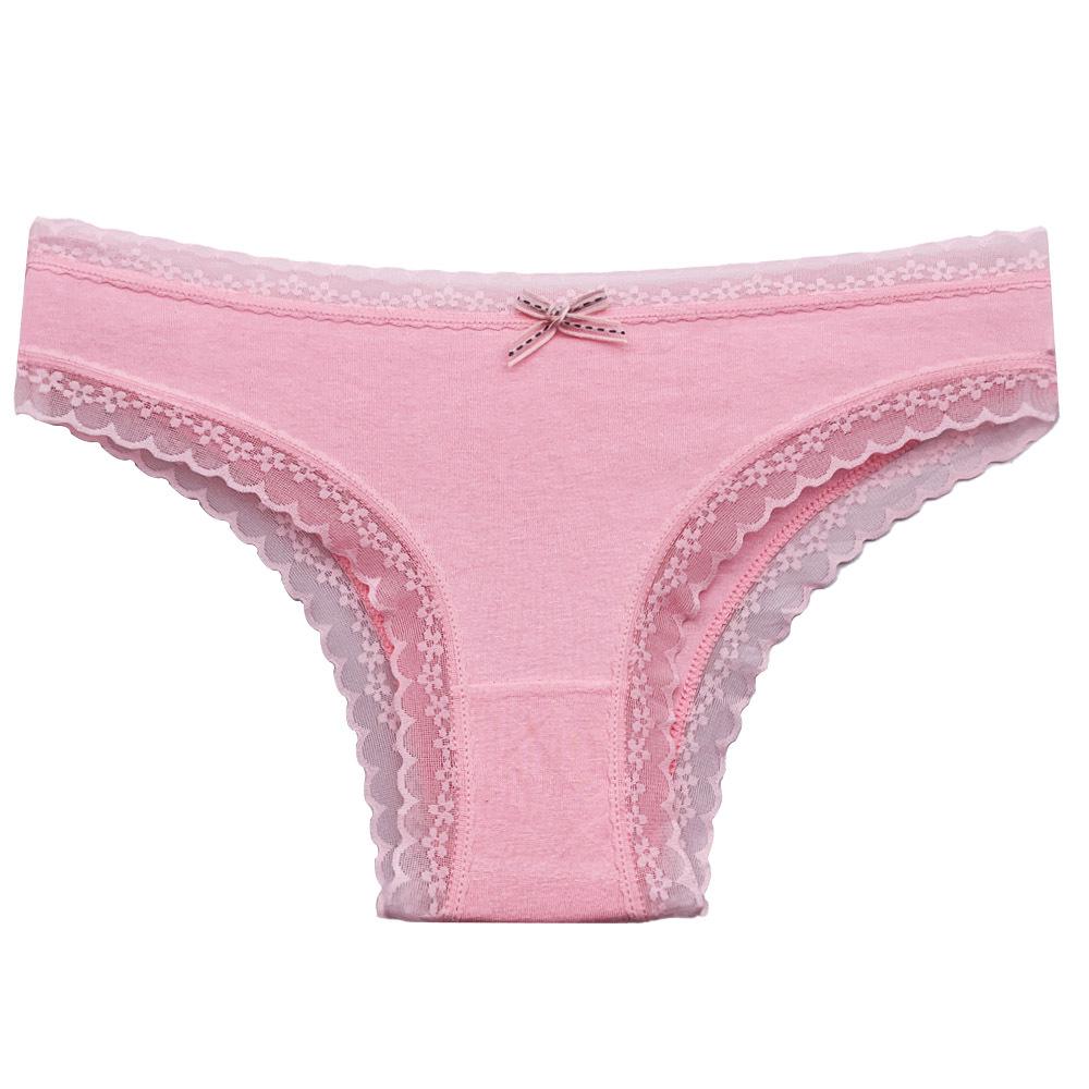 

Moonflame Breathable Lace Trim Women s Briefs - Comfortable Foreign Trade Underwear L