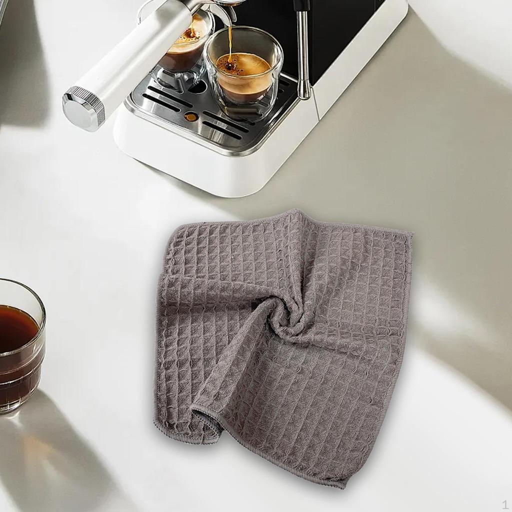 Microfiber Cleaning Cloth Car Wash Washable Soft Washing Dishes Square Dish Towel