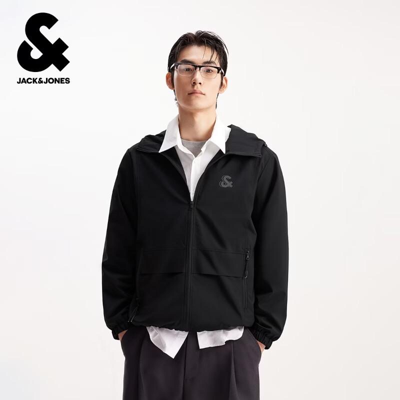 

Jack & Jones Men s Hooded Casual Spring Jacket M
