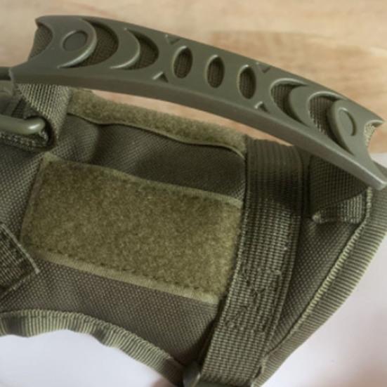 Tactical Cat Harness And Leash for Walking Escape Proof Adjustable Cat Vest with Rubber Handle And Patches for Cats Small Dogs