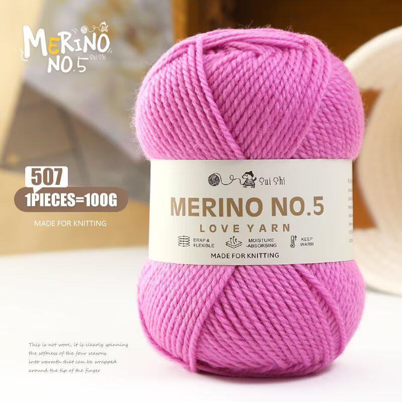 Australian Wool Chunky Scarf & Sweater Yarn for Hand Knitting