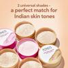 Pond's Natural Glow BB Face Powder For Normal Skin, Pink Matte Finish, Oil Control, Covers Spots, 30g Compact