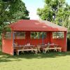 VidaXL Pop-up Folding Party Tent with 3 Sidewalls, Tent, Awning Tent, Gazebo Awning, Tent 4004949
