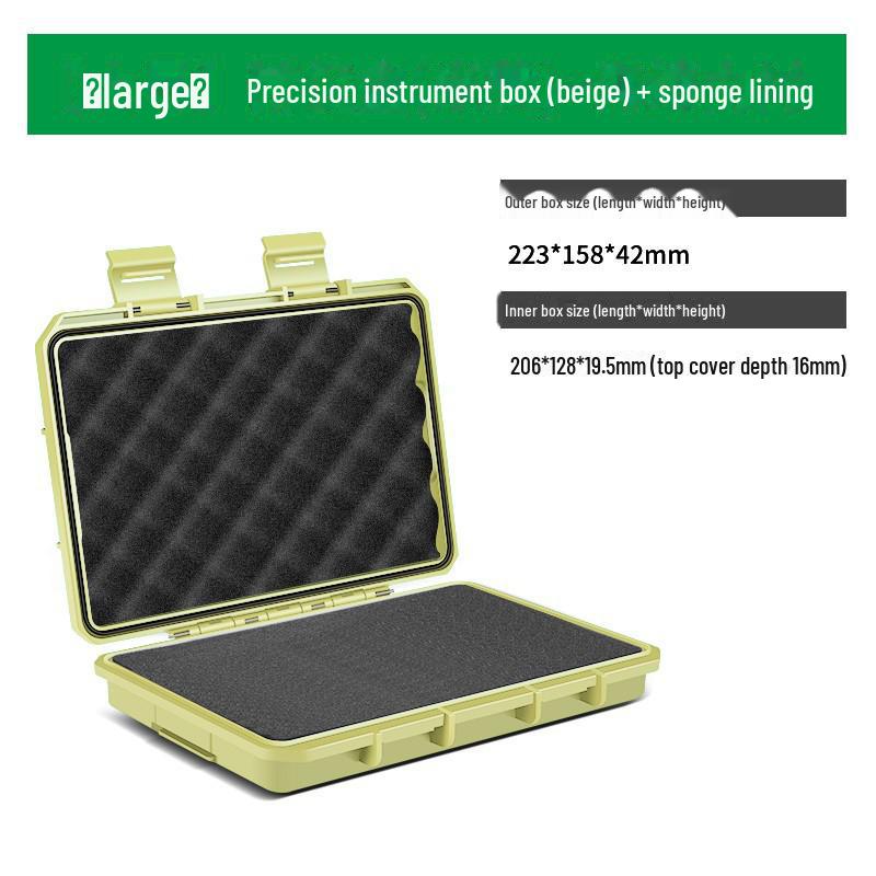 Förseglad Vattentät Verktygslåda för Små Precisionsinstrument