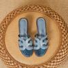 2025 Autumn New Second Uncle Drag Casual Style High Heels Cool Slippers Women Wear High-end European and American Sexy Women's Shoes