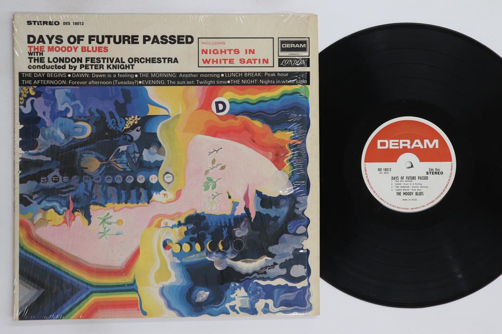 LP Record MOODY BLUES - Days Of Future Passed DES18012 DERAM 1967 US Rock Used