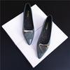 Ladies Footwear Pointed Toe Office Black Slip-on Women's Flat Shoes Cheap Liquidation A Popular Shoe Comfortable and Elegant Non