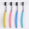 HAONIU Adult Charcoal Soft Bristle Toothbrush - 10-Pack